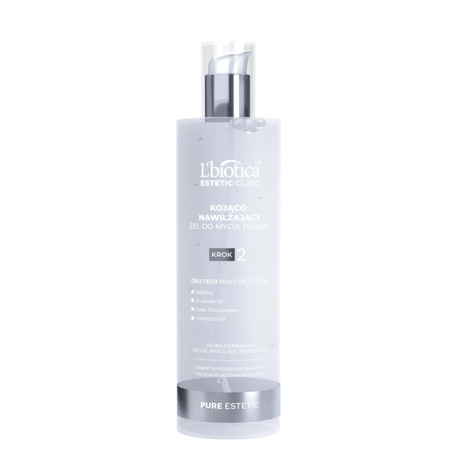 L'Biotica Estetic Clinic Pure, Soothing and Moisturising Face Wash, 200 мл + Очищающий и разжижающий мицеллярный лосьон, 50 мл бесплатно: цены и характеристики