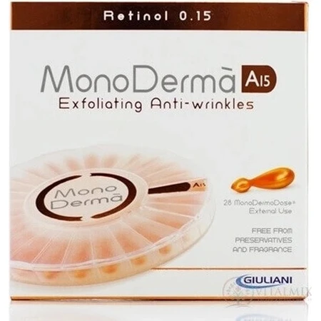 Monoderma A15 1×28 шт, регенерация клеток лошади: цены и характеристики