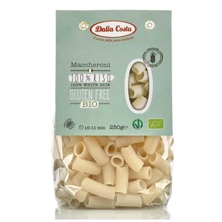 Макароны Maccheroni из органического безглютенового риса, 250 г, Dalla Costa