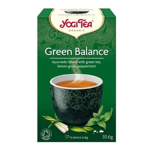 Зелений чай "Баланс", 17 пакетиків, Yogi Tea