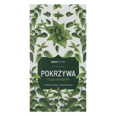 SEMA Herba Кропива Фікс, 1,5 г х 30 пакетиків: ціни та характеристики