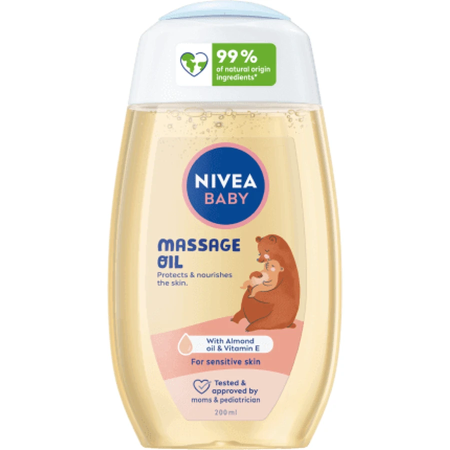 Детское массажное масло, 200 мл, Nivea Baby: цены и характеристики