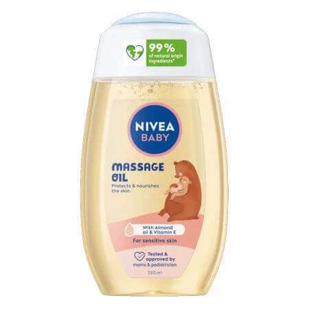Детское массажное масло, 200 мл, Nivea Baby: цены и характеристики