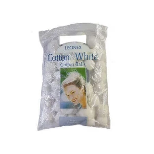 Ватні кульки Cotton & White, 50 штук, Leonex