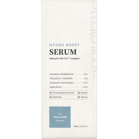 Village 11 Factory Hydro Boost Serum with Hyaluron 50 ml: цены и характеристики