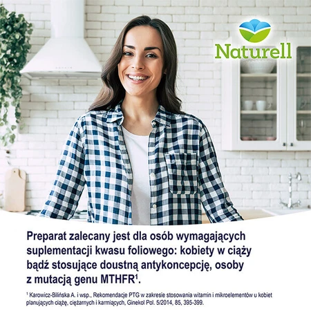 Naturell Folian, фолієва кислота 400 мкг, 60 таблеток: ціни та характеристики