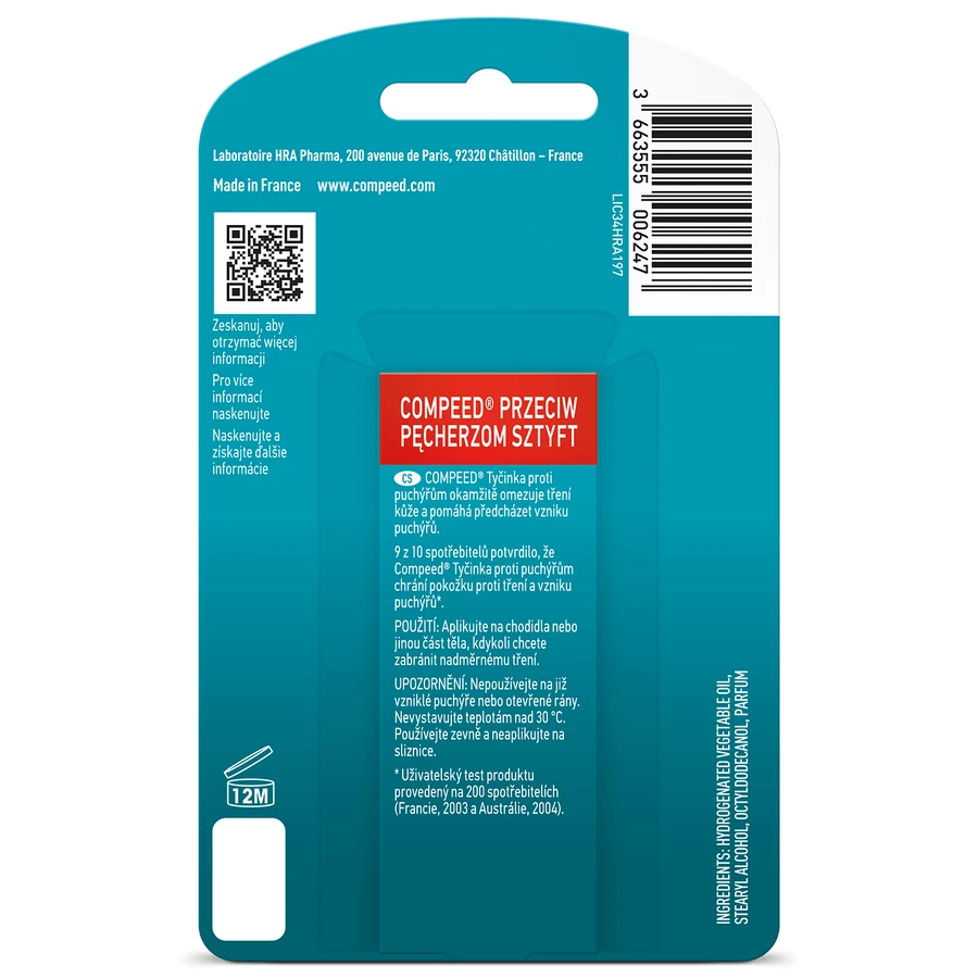 Compeed, стик против моли, 8 мл: цены и характеристики