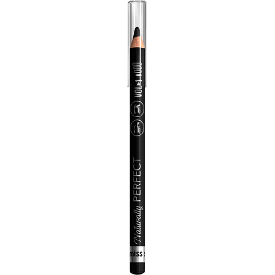 Олівець для очей Miss Sporty Naturally Perfect 005 Deep Black, 1 шт.: ціни та характеристики