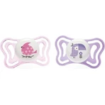 Chicco Soother Physio Light Silicone Soother 6-16m+, рожевий 2шт 1×2 шт, заспокійлива пустушка (6-16м.+): ціни та характеристики