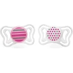 Chicco Soother Physio Light Silicone Soother 6-16m+, рожевий 2шт 1×2 шт, заспокійлива пустушка (6-16м.+): ціни та характеристики