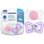Chicco Soother Physio Light Silicone Soother 6-16m+, рожевий 2шт 1×2 шт, заспокійлива пустушка (6-16м.+): ціни та характеристики