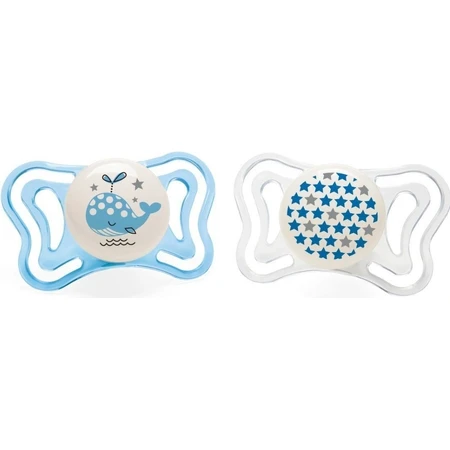 Chicco Soother Physio Light Silicone Soother 6-16m+, рожевий 2шт 1×2 шт, заспокійлива пустушка (6-16м.+): ціни та характеристики