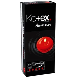 Гігієнічні серветки Kotex® Night - Time 10 шт.