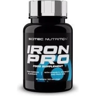 Scitec Nutrition Iron Pro 1×60 tbl, дієтична добавка