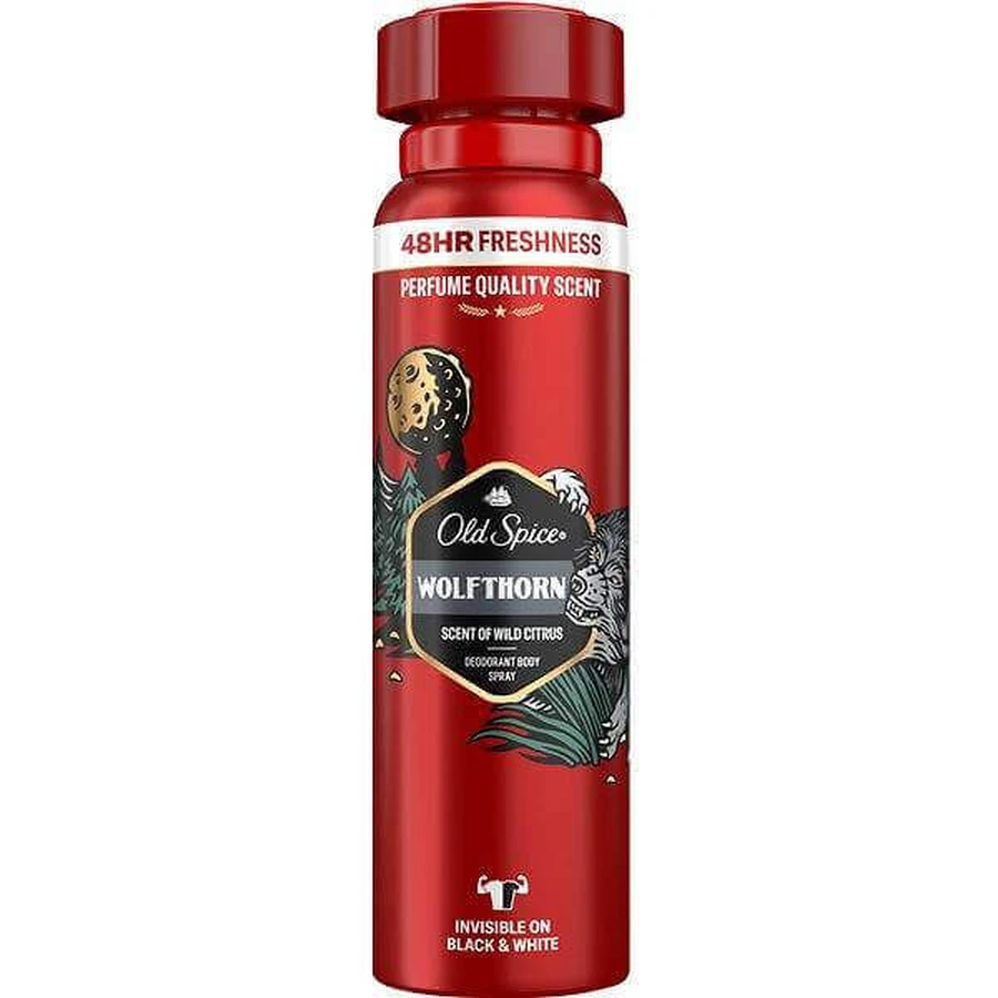 OLD SPICE SPRAY WOLFTHORN 1×150 мл, дезодорант: ціни та характеристики