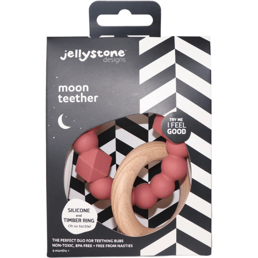 Прорізувач Jellystone Designs Moon прорізувач, темна рука: ціни та характеристики