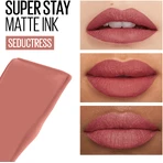 Maybelline New York SuperStay Matte Ink Матовая жидкая помада 65 Seductress 5 мл: цены и характеристики