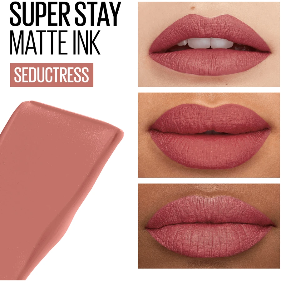 Maybelline New York SuperStay Matte Ink Матовая жидкая помада 65 Seductress 5 мл: цены и характеристики