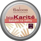 Бальзам для ногтей Saloos bioKarité 1×19 мл, с высоким содержанием цинка, регенерирует, смягчает