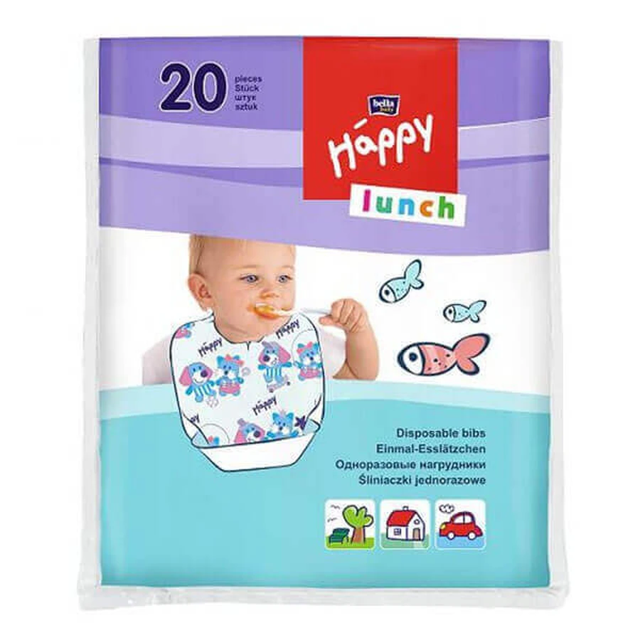 Bella Baby, одноразовые линии, Happy Lunch, 20 шт.: цены и характеристики