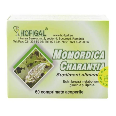 Момордика Чаранта Hofigal, 60 таблеток: ціни та характеристики