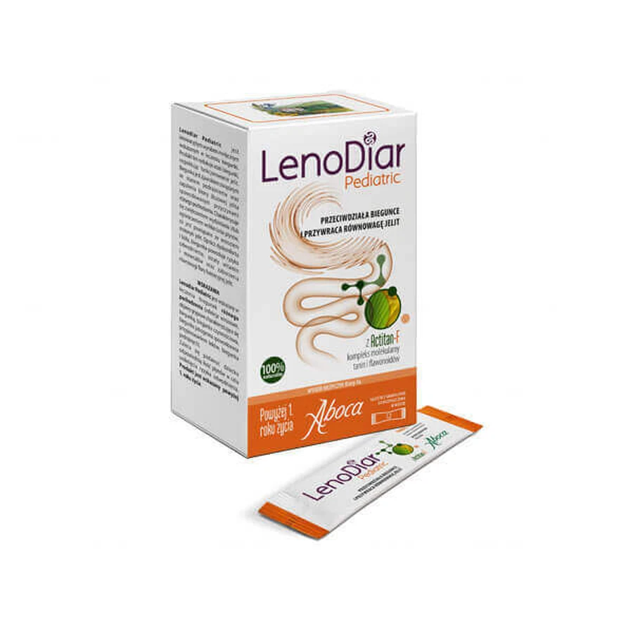LenoDiar Pediatric, гранулы старше 1 года, 2 г x 12 пакетиков: цены и характеристики