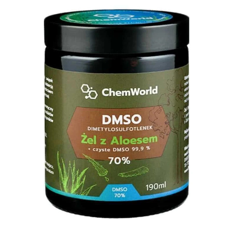 Эль ДМСО 70% с Алоэ Вера 190 мл ChemWorld: цены и характеристики