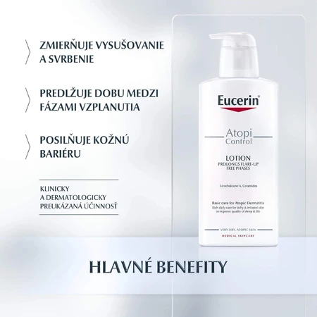 Eucerin AtopiControl Лосьон для тела 400 мл: цены и характеристики