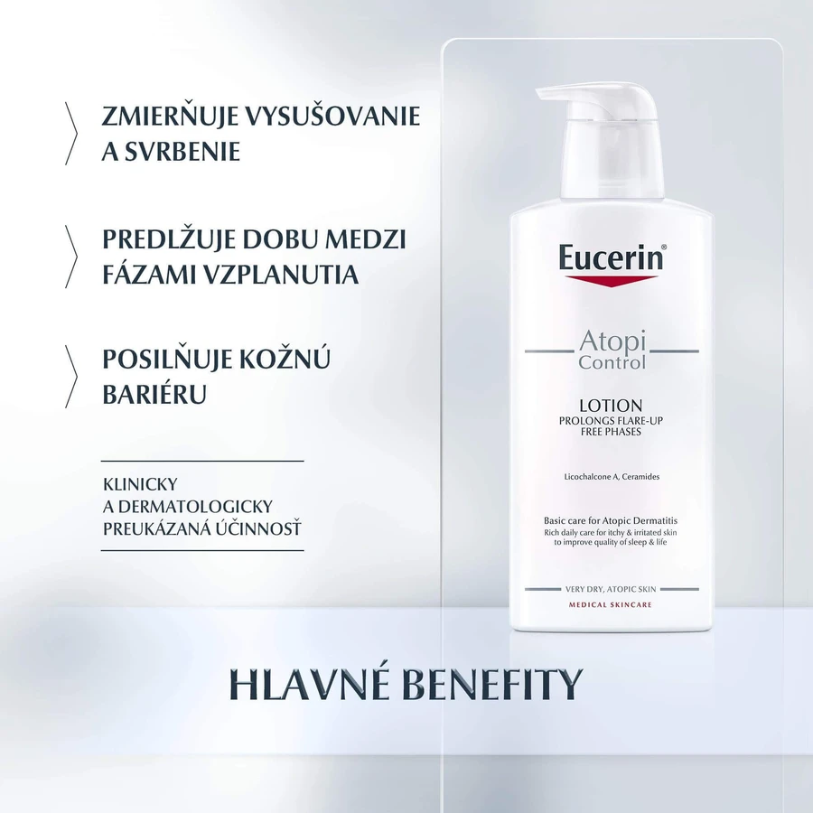 Eucerin AtopiControl Лосьон для тела 400 мл: цены и характеристики