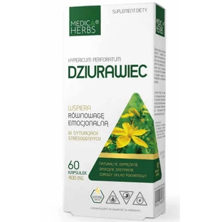 Звіробій 60 капсул Medica Herbs