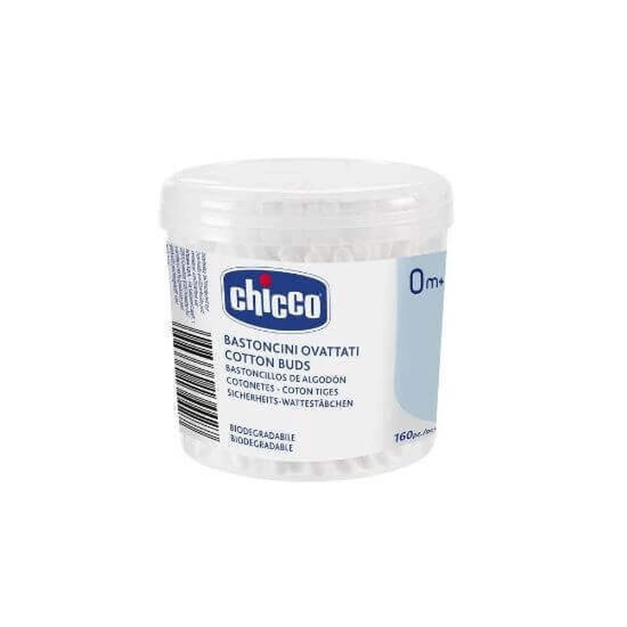 Бавовняні палички для їжі, +0 LUNI, 160шт, Chicco: ціни та характеристики