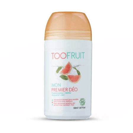 Toofruit, антибактеріальний дезодорант у кульці для дітей, грейпфрут і міта, 50 мл: ціни та характеристики
