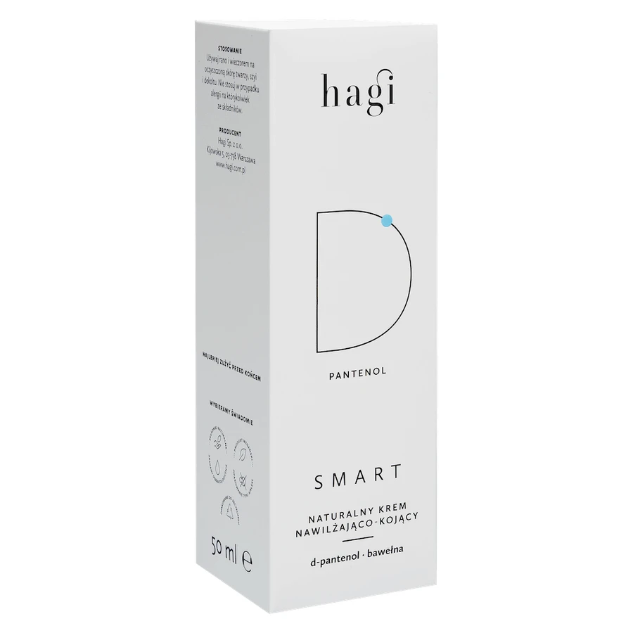 Hagi Smart D Зволожуючий і заспокійливий крем для обличчя, 50 мл: ціни та характеристики