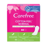 Безтурботні гігієнічні прокладки Cotton Feel Normal Aloe Vera, 56 шт.