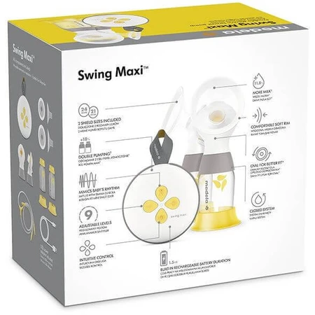 Електричний молоковідсмоктувач Medela Double Swing Maxi™ Double Swing Maxi: ціни та характеристики