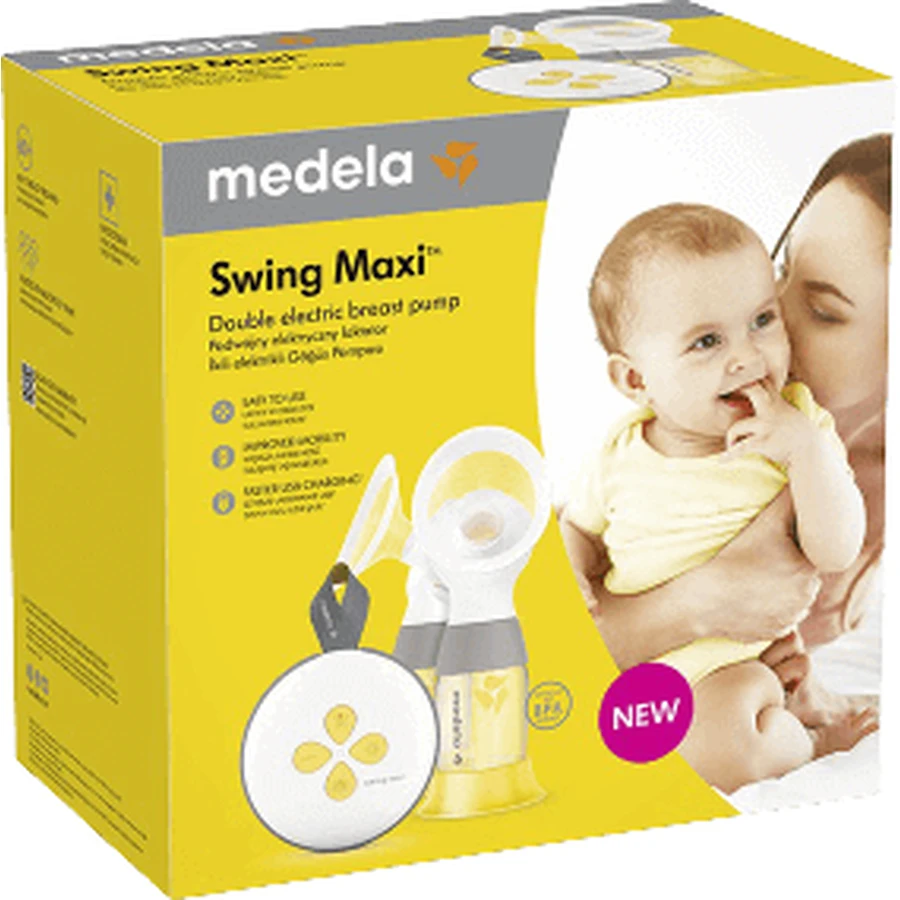 Електричний молоковідсмоктувач Medela Double Swing Maxi™ Double Swing Maxi: ціни та характеристики