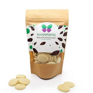 Плитки белого шоколада, 250 г, Sweeteria