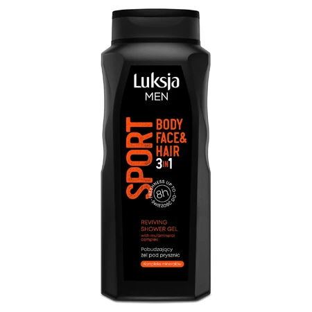 Luxja Men Sport Stimulating Shower Elixir, 500 мл: цены и характеристики