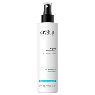 DrSkin Clinic, Мист для лица, Тонизирующий, экстракт ЦИКА 5%, трегалоза 3%, 230 мл
