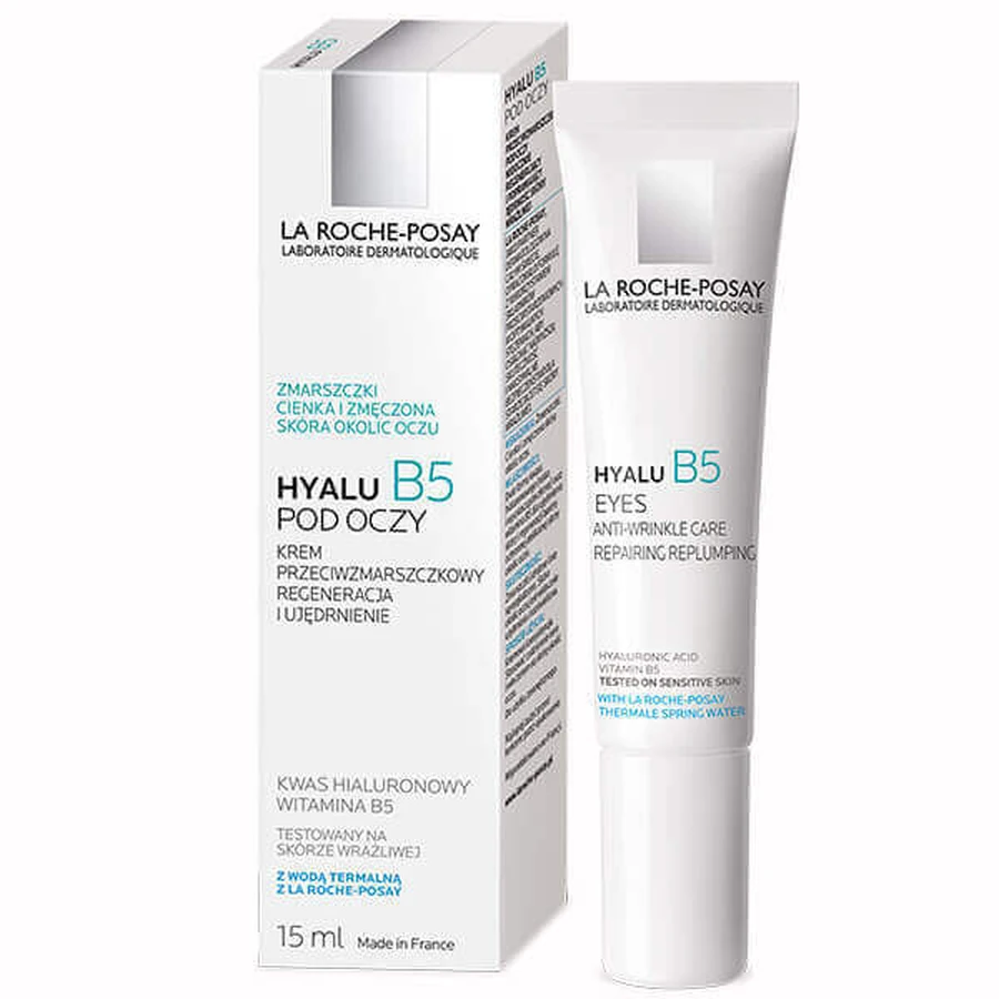 La Roche-Posay, Hyalu B5, крем для век, 15 мл: цены и характеристики