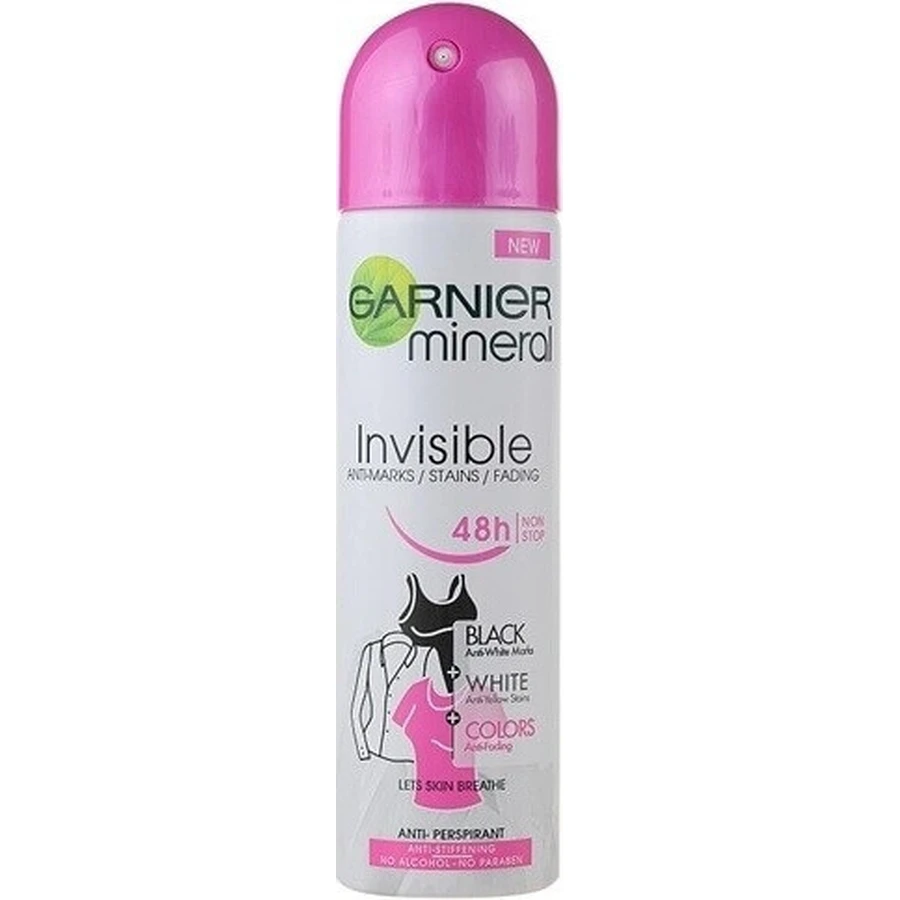 Garnier DEO Invisible BWC 1×150 мл, спрей: цены и характеристики