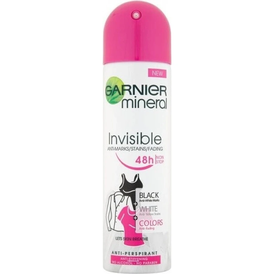 Garnier DEO Invisible BWC 1×150 мл, спрей: цены и характеристики