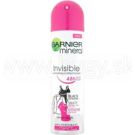 Garnier DEO Invisible BWC 1×150 мл, спрей: цены и характеристики