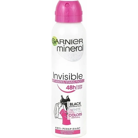 Garnier DEO Invisible BWC 1×150 мл, спрей: цены и характеристики