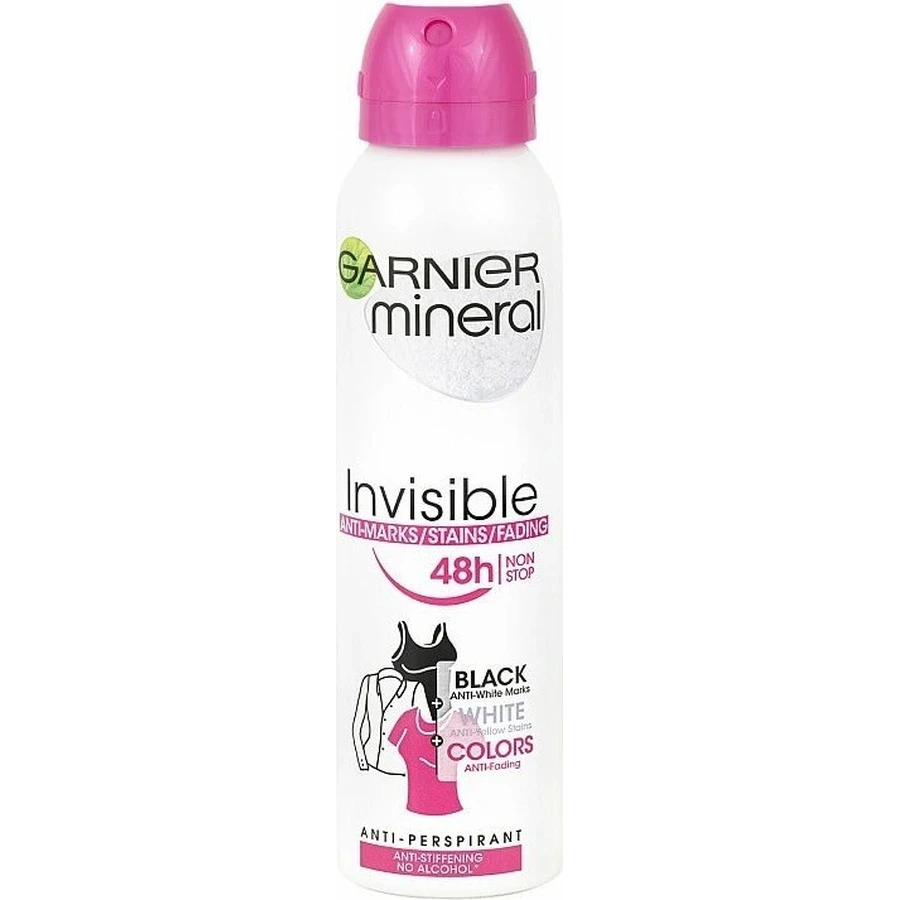 Garnier DEO Invisible BWC 1×150 мл, спрей: цены и характеристики