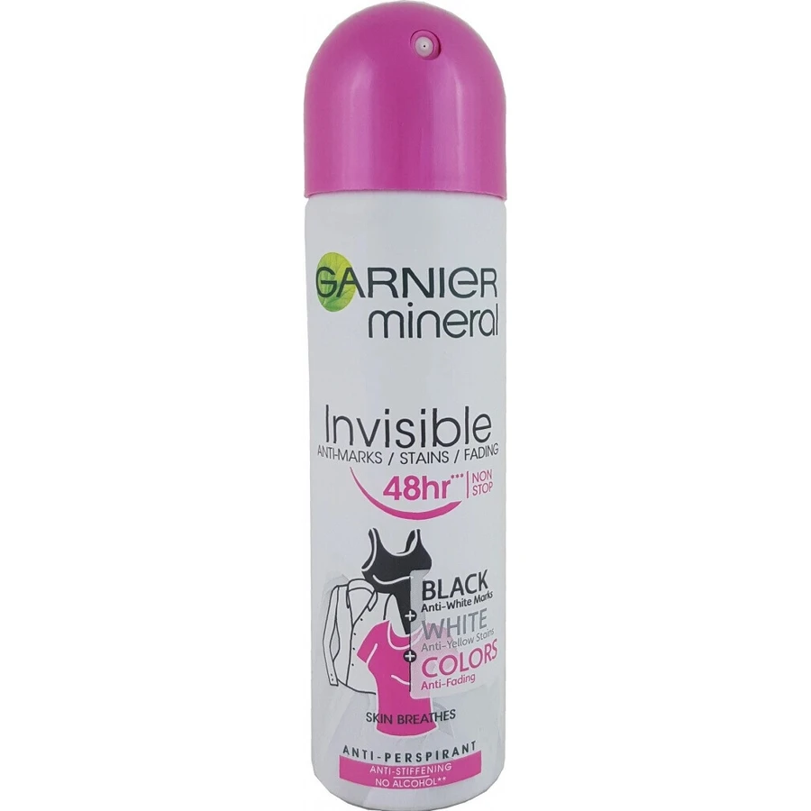 Garnier DEO Invisible BWC 1×150 мл, спрей: цены и характеристики
