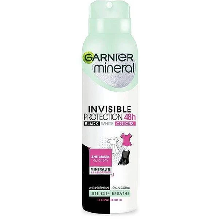Garnier DEO Invisible BWC 1×150 мл, спрей: цены и характеристики