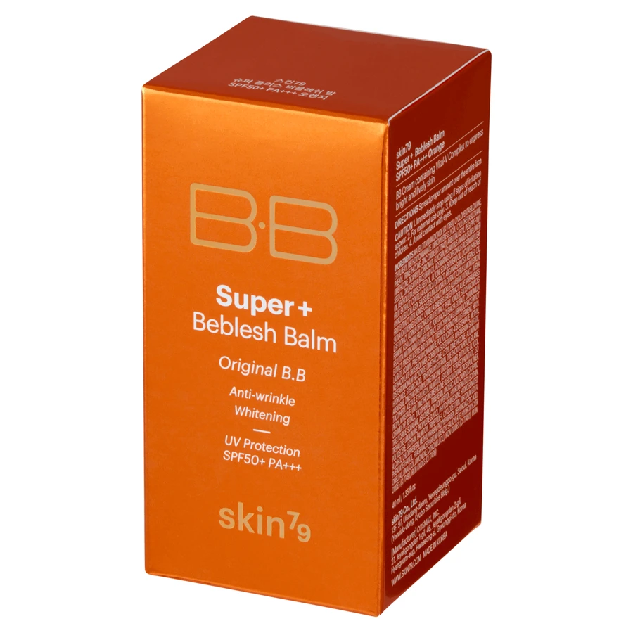 Skin79 BB Super+ Beblesh Balm, тонизирующий крем для лица, апельсин, SPF 50+, 40 мл: цены и характеристики