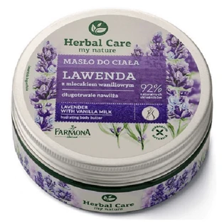 Увлажняющее масло для тела Herbal Care с лавандой и ванилью, 200 мл, Farmona
