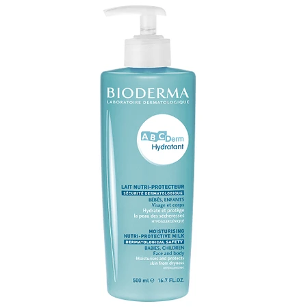 Зволожуюче молочко Bioderma ABCDerm, 500 мл: ціни та характеристики